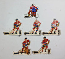 Load image into Gallery viewer, Eagle / Coleco Montreal Canadiens Team 1960&#39;s Game Table Top Hockey Figure Set 2
