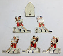 Load image into Gallery viewer, Coleco Munro Detroit Team 1960s Game Table Top Hockey Figure Set 3
