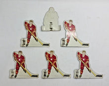 Load image into Gallery viewer, Coleco Munro Red Team All-Star 1960s Game Table Top Hockey Figure Set 2
