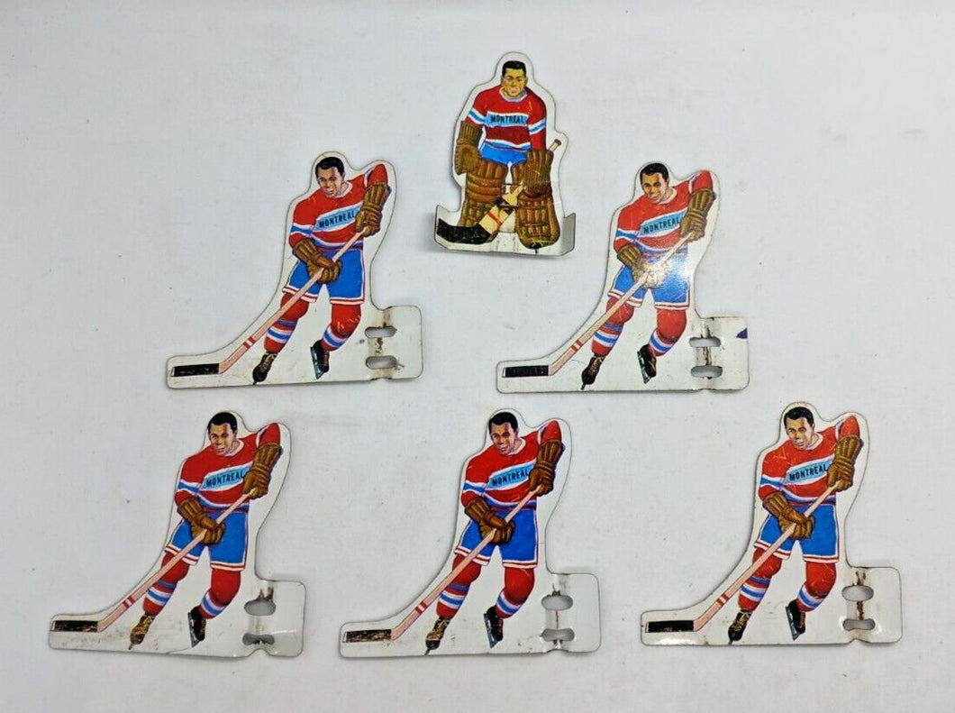Coleco Munro Montreal Team 1960's Game Table Top Hockey Figure Set