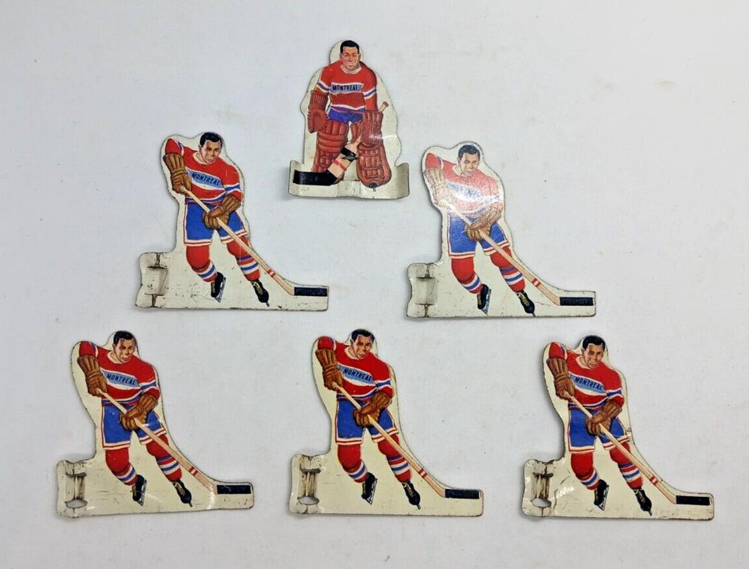 Coleco Munro Montreal Team 1960's Game Table Top Hockey Figure Set 2