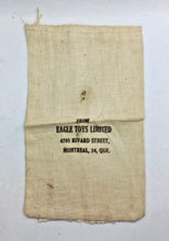 Load image into Gallery viewer, Eagle / Coleco 1960&#39;s Game Table Top Hockey Team Figure Cloth Bag Rare
