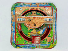 Load image into Gallery viewer, Vintage Kokyu Tin Toy Air Terminal Tin Toy - Japan *Wind Up Key Not Working*
