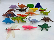 Load image into Gallery viewer, Lot of 19 Vintage Hard Plastic Dinosaur Figurines - More Farm Animals Available
