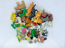 Load image into Gallery viewer, Lot of 50+ Vintage Hard Plastic Animal Figurines - More Farm Animals Available
