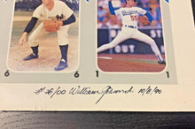 Load image into Gallery viewer, 1989-90 Little League Baseball Wit - Uncut Trading Card Sheet #28/100 10/8/90
