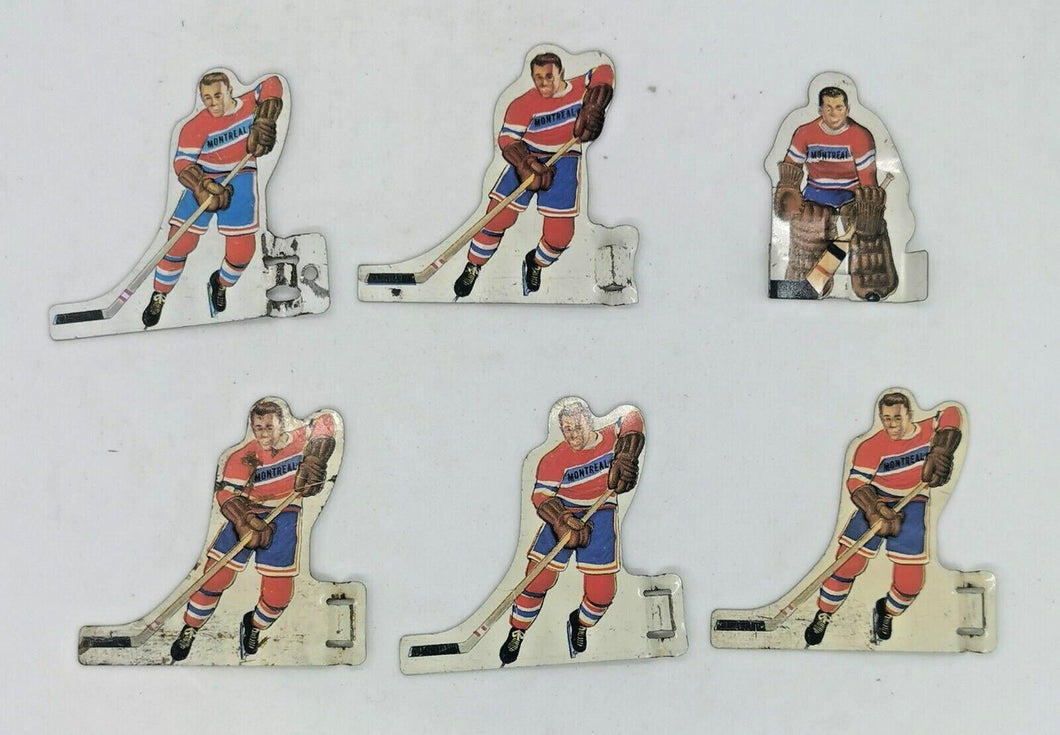 Coleco Munro Montreal Team 1960's Game Table Top Hockey Figure Set 45