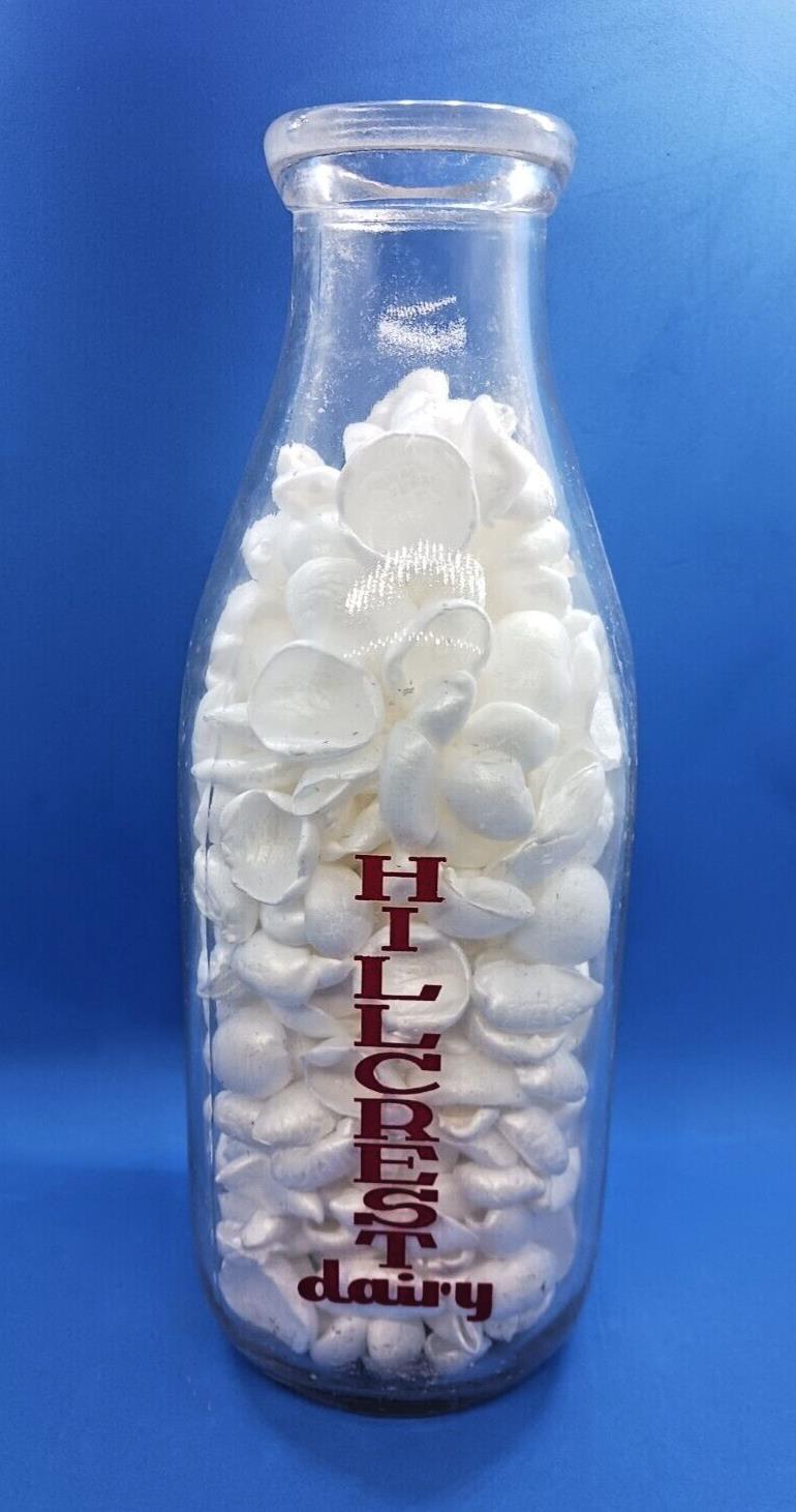 Hillcrest Dairy Glass Milk Bottle