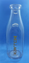 Load image into Gallery viewer, Vintage McMullen&#39;s Lindsay Dairy Milk Glass Bottle
