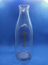 Load image into Gallery viewer, Vintage McMullen&#39;s Lindsay Dairy Milk Glass Bottle
