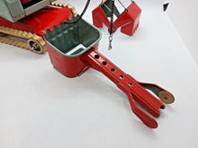Load image into Gallery viewer, Vintage Tin Toy Crawler Crane MFZ Made in US Zone Germany
