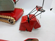 Load image into Gallery viewer, Vintage Tin Toy Crawler Crane MFZ Made in US Zone Germany
