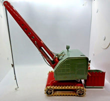 Load image into Gallery viewer, Vintage Tin Toy Crawler Crane MFZ Made in US Zone Germany
