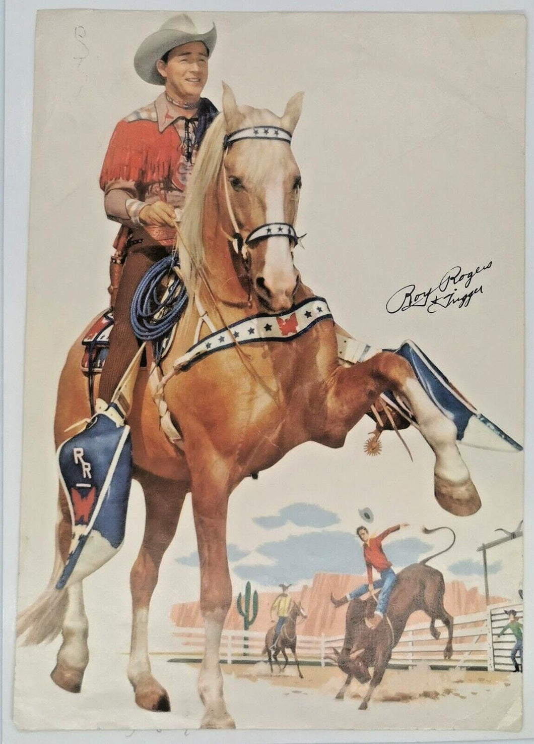 Vintage Roy Rogers Print