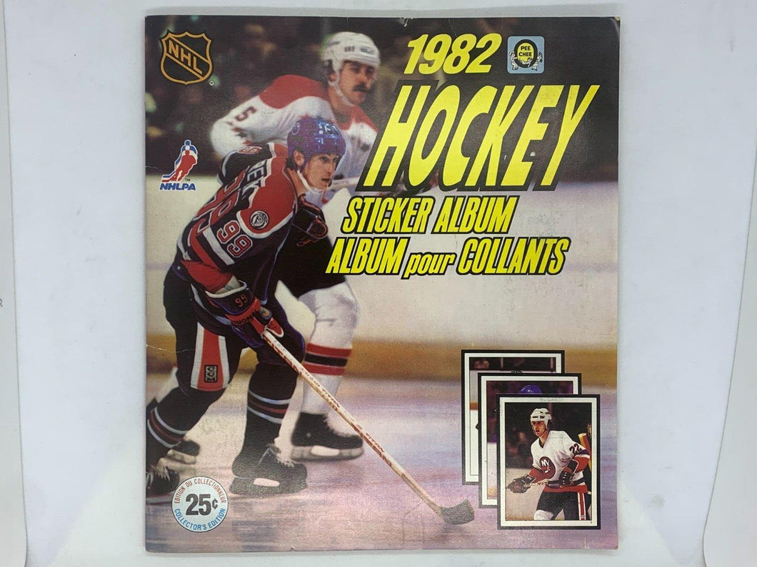1982 O-Pee-Chee Hockey Sticker Album *Incomplete* -13