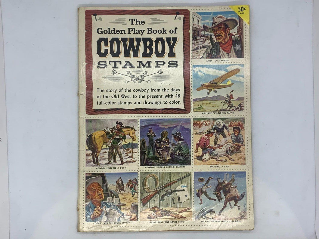 The Golden Playbook of Cowboy Stamps *Incomplete*