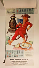 Load image into Gallery viewer, BRYERS &#39;HILDA&#39; 1968 PINUP CALENDAR - 19 1/4&quot; x 9 1/4&quot;
