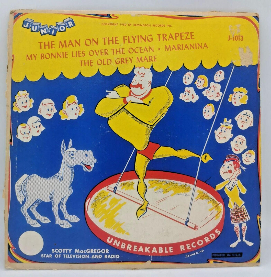 1950 The Man On The Flying Trapeze Vinyl Record - Scotty Macgregor