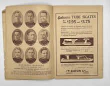 Load image into Gallery viewer, Hockey Pictorial Score Book Season 1926-27 St Pats / Toronto Maple Leaf Program
