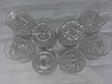 Load image into Gallery viewer, Set of 8 - Vintage Cross and Arrow Cocktail Glasses
