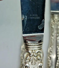 Load image into Gallery viewer, Pompadour By Birks Sterling Silver 9 1/2&quot; Dinner Knife Set of 4
