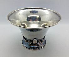 Load image into Gallery viewer, 1940s Carl Poul Petersen Sterling Silver Footed Bowl
