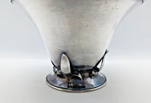 Load image into Gallery viewer, 1940s Carl Poul Petersen Sterling Silver Footed Bowl
