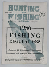 Load image into Gallery viewer, Hunting and Fishing In Canada Magazines Lot Issue 1956 Feb, 1956 April to Dec
