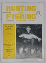 Load image into Gallery viewer, Hunting and Fishing In Canada Magazines Lot Issue 1956 Feb, 1956 April to Dec
