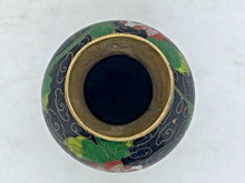 Load image into Gallery viewer, Vintage - Chinese Floral Patterned 4" Tall Vase, Made from Brass
