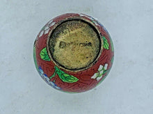 Load image into Gallery viewer, Vintage - 1900's Chinese Floral Patterned 3.5" Vase, Made From Brass
