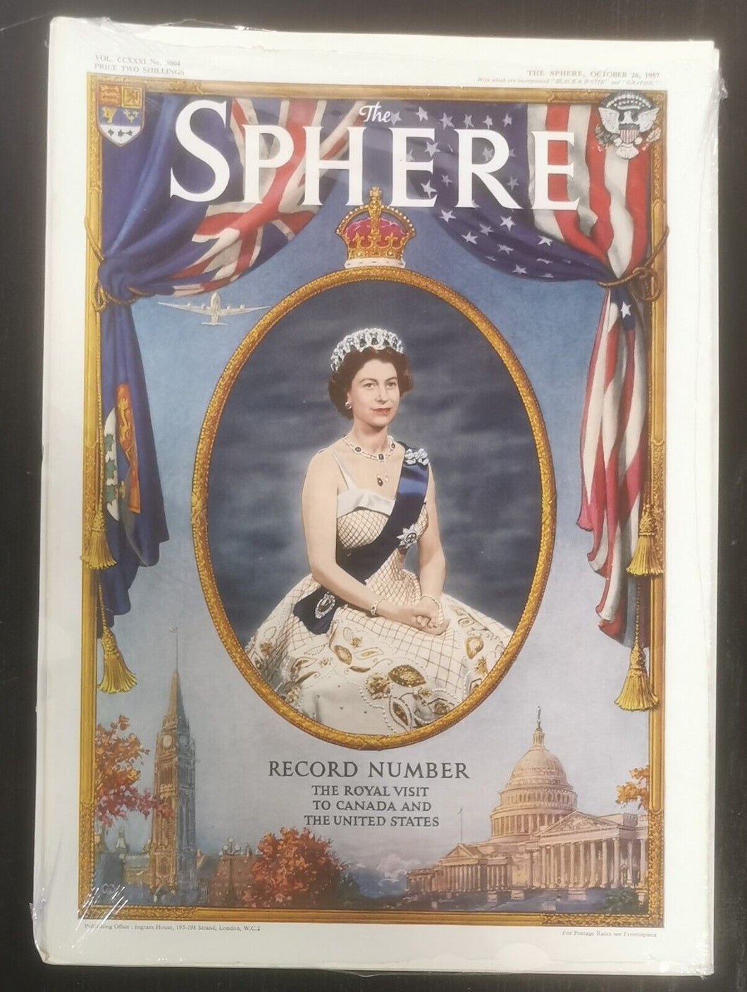 The Sphere Magazine Record Number Issued 1957 Oct 26