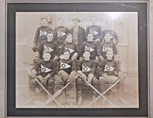 Load image into Gallery viewer, 1932-33 Toronto Canoe Club Midgets Hockey Team Cabinet Photo 14&quot; x 11&quot;
