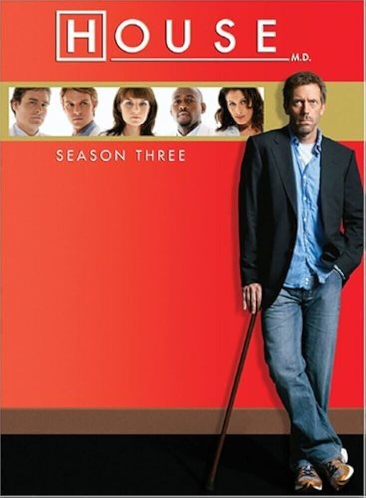 House: Season 3 [DVD] (2007) *SEALED*