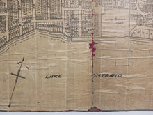 Load image into Gallery viewer, 1935 Plan of Village of Long Branch Showing Vacant Properties, Ontario Etobicoke
