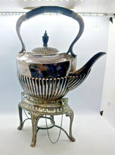 Load image into Gallery viewer, England Tilt Silver-plate Kettle D&amp;A EP BM
