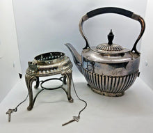 Load image into Gallery viewer, England Tilt Silver-plate Kettle D&amp;A EP BM
