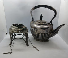Load image into Gallery viewer, England Tilt Silver-plate Kettle D&amp;A EP BM

