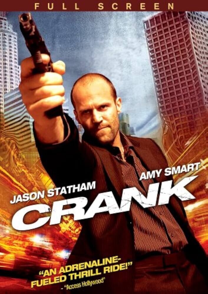 Crank (2006, Full-Screen, Best-Buy Exclusive DVD) *SEALED*