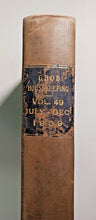 Load image into Gallery viewer, Good Housekeeping Vol. 49 July-Dec. 1909 Hardcover 7 1/2" x 10" Book
