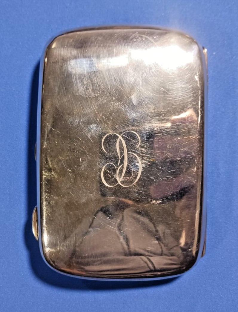 1901 George Nathan Ridley Hayes Cigar Cigarette Case