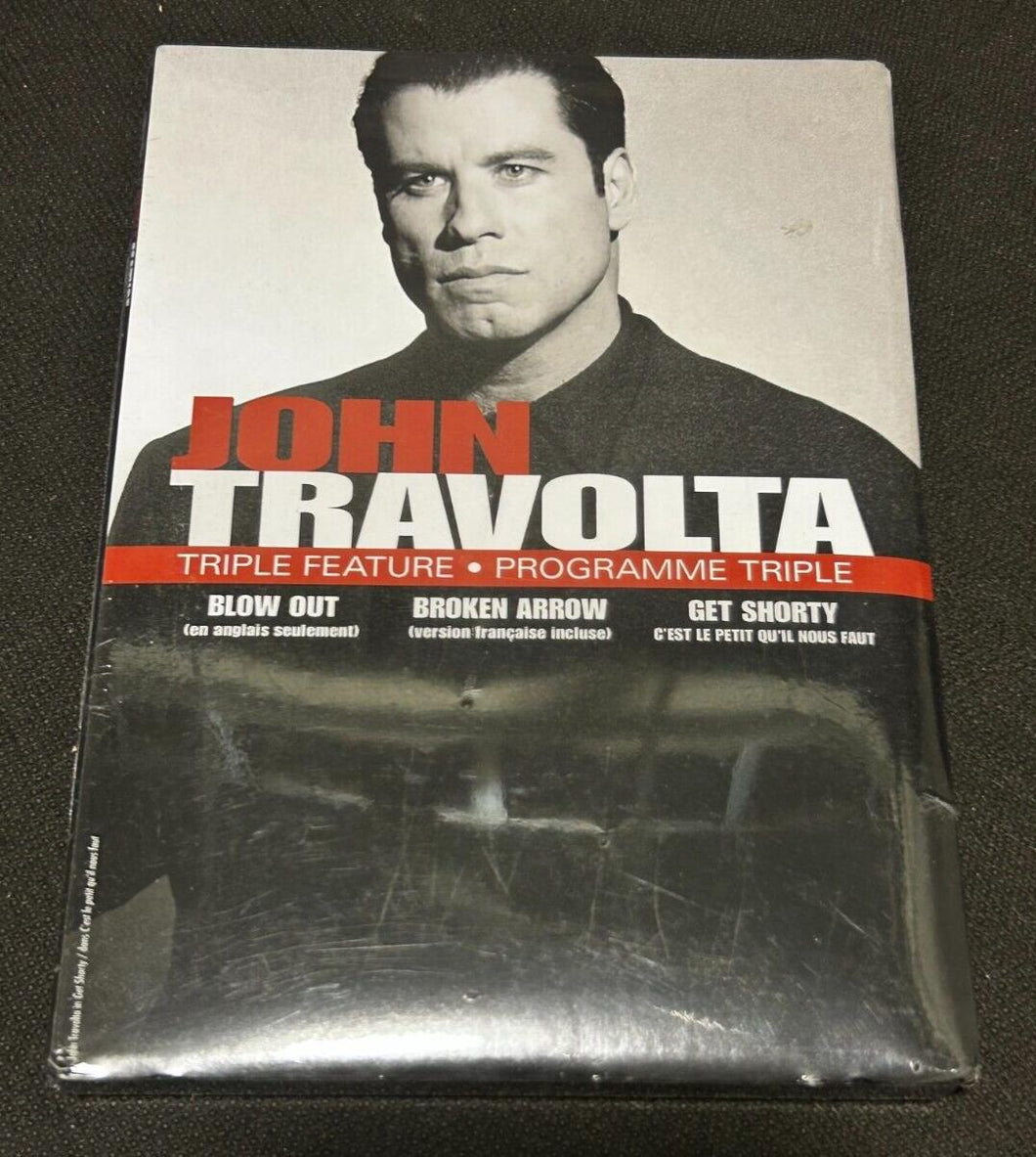 John Travolta Triple Feature Movies DVD SEALED