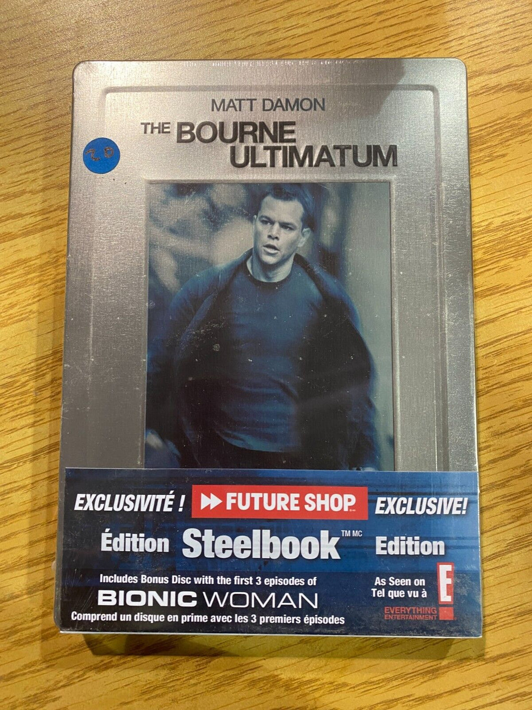 The Bourne Ultimatum. DVD. 2007 SteelBook Edition. SEALED