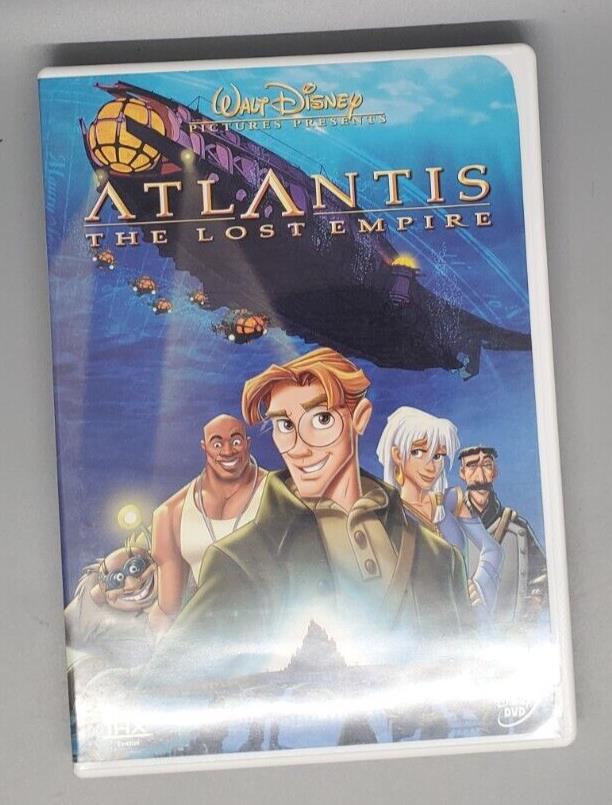 Atlantis: The Lost Empire (DVD, 2001, Disney Movie)