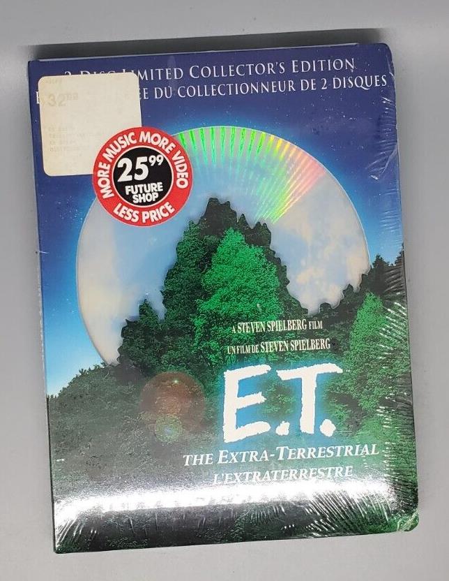 E.T. The Extra-Terrestrial (DVD, 2002, 2-Disc Set, 20th Anniversary) SEALED