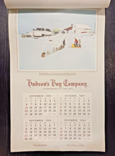 Load image into Gallery viewer, 1964 Hudson&#39;s Bay Company Calendar 15 3/4&quot; x 25&quot;
