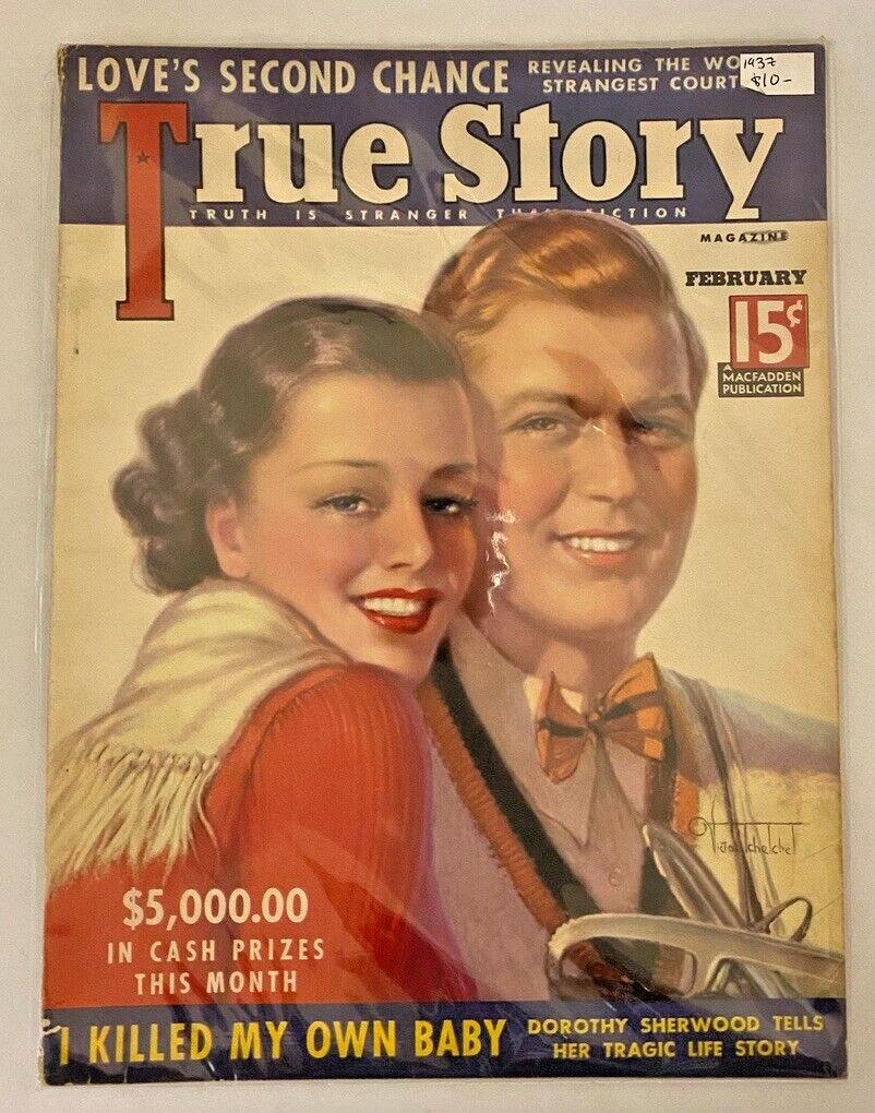 True Story Magazine Vol. 36 #1 VG 1937 Low Grade
