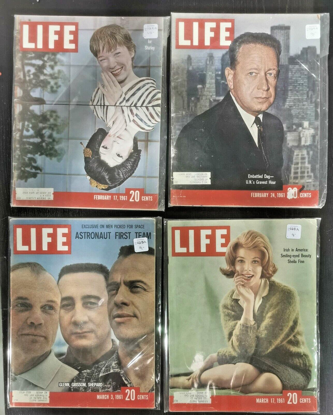 Life Magazines Lot Issued 1961 Feb 17, Feb 24, March 3, March 17