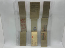 Load image into Gallery viewer, Sheet of Vintage - Canadian Matchbook Matchcovers *NO MATCHES*
