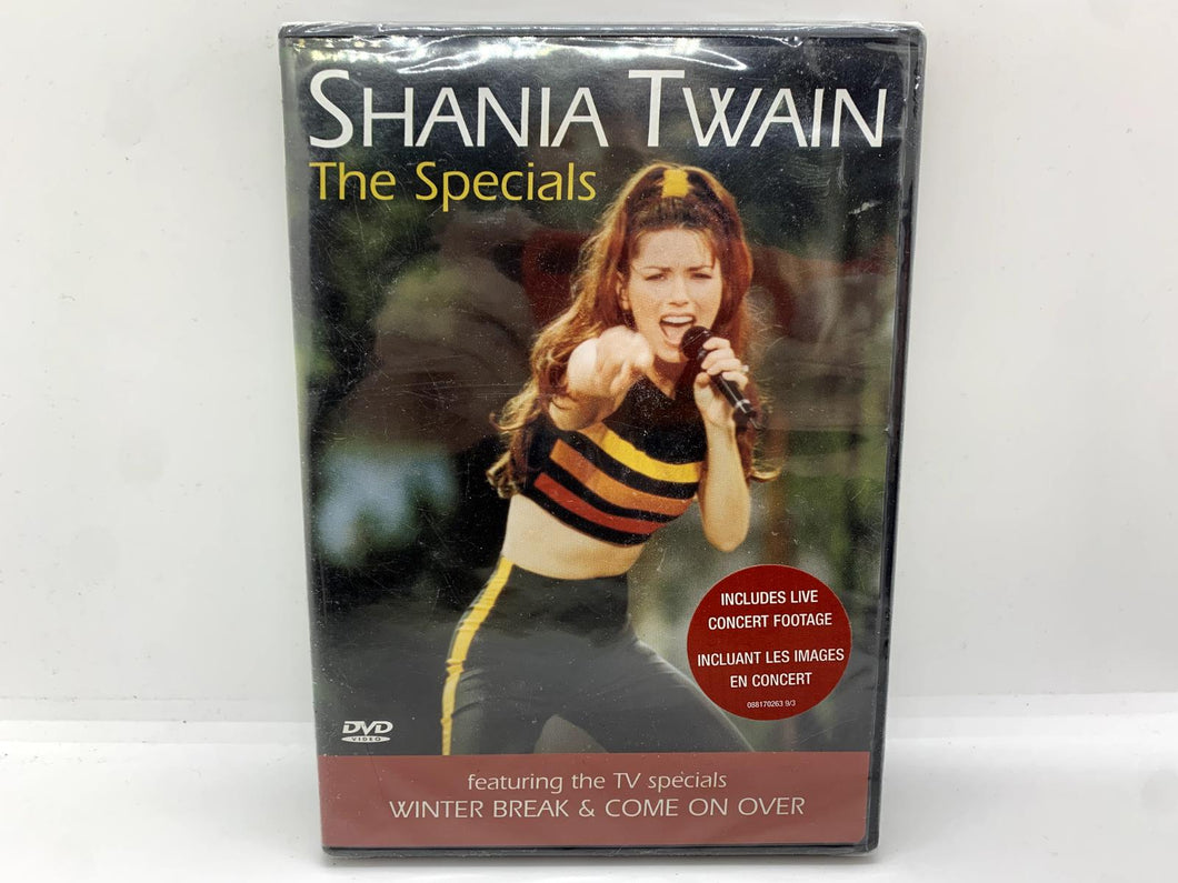 Shania Twain: The Specials (DVD, 1999, Sealed)